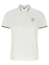 Brunello Cucinelli White Polo Shirt With Logo Printed On The Front In Cotton Jersey Woman In White