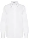 Brunello Cucinelli "shirt With Shiny In White