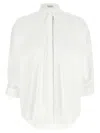 Brunello Cucinelli Monile Shirt Shirt And Blouse White In White