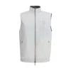 Brunello Cucinelli Men Waterproof Reversible Vest In White