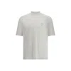 Brunello Cucinelli Crew Neck Short Sleeve T-shirt Regular Fit In White