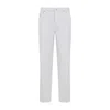 Brunello Cucinelli Cotton Jeans 5-pockets Construction In White