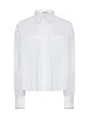 Brunello Cucinelli Monile Shirt Shirt And Blouse In Multicolor