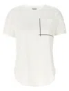 Brunello Cucinelli Item O-neck Short-sleeved T-shirt In White