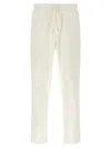 Brunello Cucinelli Men Techno Cotton Joggers In White