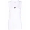 Brunello Cucinelli Stretch-cotton Monili Tank Top
