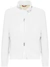 Brunello Cucinelli White Two Way Zip Jacket