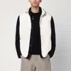Brunello Cucinelli White Vest In Nylon Blend In White