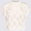 Brunello Cucinelli Sweater In Madre Perla