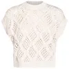 Brunello Cucinelli Sweater In Madre Perla