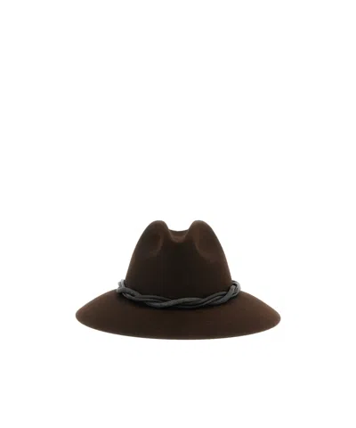 BRUNELLO CUCINELLI WIDE BRIM HAT