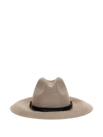 BRUNELLO CUCINELLI WIDE-BRIMMED STRAW HAT