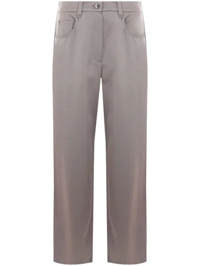 Brunello Cucinelli Five-pocket Casual Pants In Iron