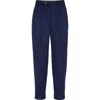 Brunello Cucinelli Straight-leg Pleated Wool-flannel Trousers In Blue