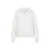 Brunello Cucinelli Wide Collar Ribbed Knit Sweater In Gray