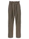 Brunello Cucinelli Wide-leg Cargo Pants With Removable Belt