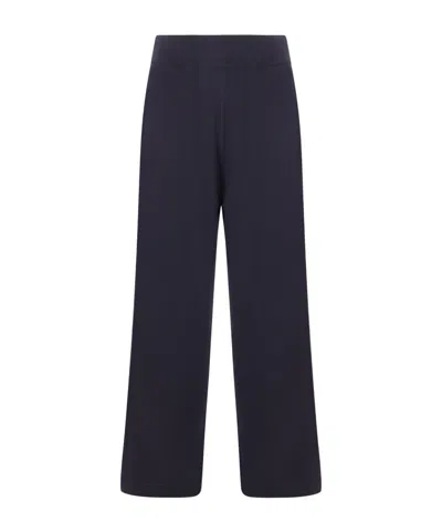 Brunello Cucinelli Wide-leg Casual Pants In Black