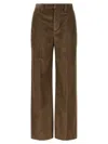 Brunello Cucinelli Wide Leg Corduroy Trousers