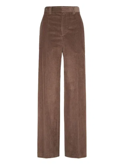 BRUNELLO CUCINELLI BRUNELLO CUCINELLI WIDE-LEG COTTON TROUSERS