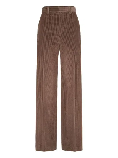 BRUNELLO CUCINELLI BRUNELLO CUCINELLI WIDE-LEG COTTON TROUSERS