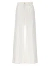 Brunello Cucinelli White Contemporary Loose Jeans In White