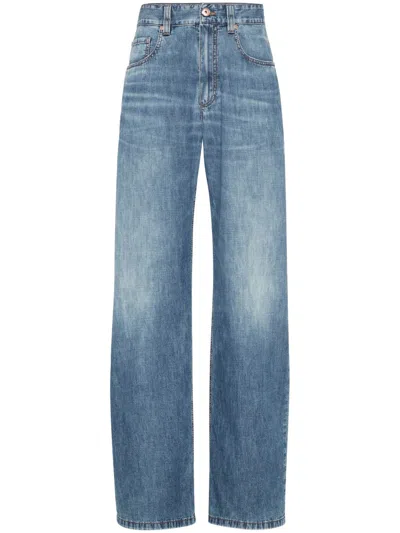 BRUNELLO CUCINELLI BRUNELLO CUCINELLI WIDE LEG JEANS