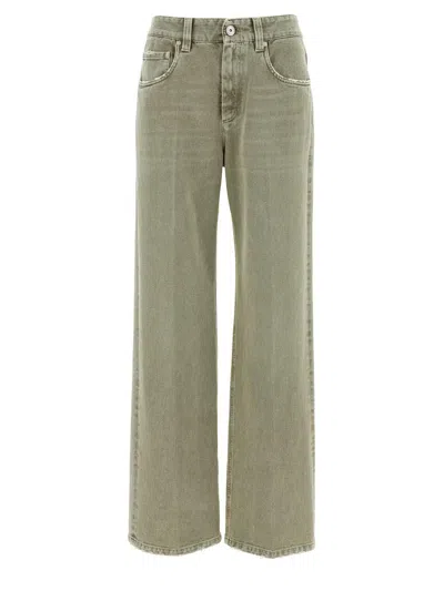 Brunello Cucinelli Wide Leg Jeans