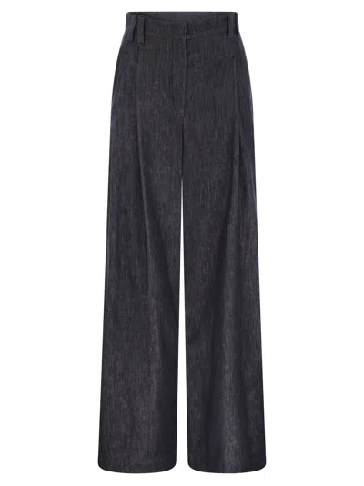BRUNELLO CUCINELLI WIDE LEG JEANS