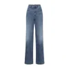 Brunello Cucinelli "wide-leg" Jeans In Blue