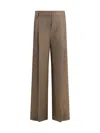 Brunello Cucinelli Wide Leg Pants