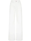 Brunello Cucinelli Wide-leg Trousers In Beige