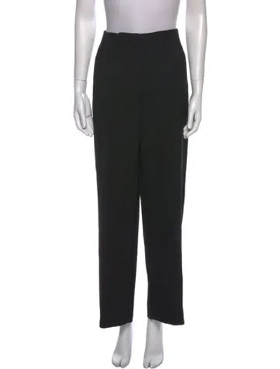 Pre-owned Brunello Cucinelli Wide Leg Pants In Black