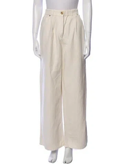 Pre-owned Brunello Cucinelli Wide Leg Pants In Black