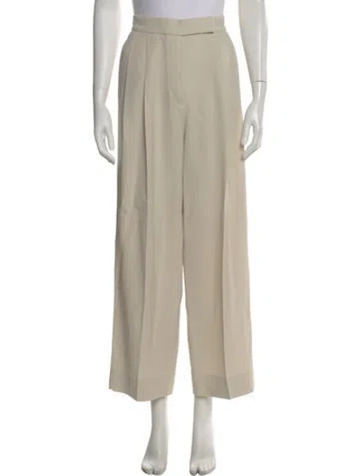 Pre-owned Brunello Cucinelli Wide Leg Pants In Black