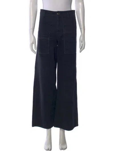 Pre-owned Brunello Cucinelli Wide Leg Pants In Black