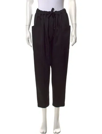 Pre-owned Brunello Cucinelli Wide Leg Pants In Black