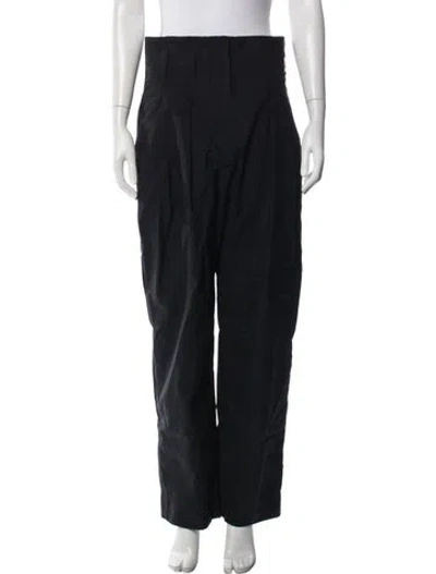 Pre-owned Brunello Cucinelli Wide Leg Pants In Black