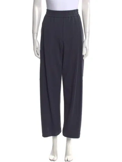 Pre-owned Brunello Cucinelli Wide Leg Pants In Blue
