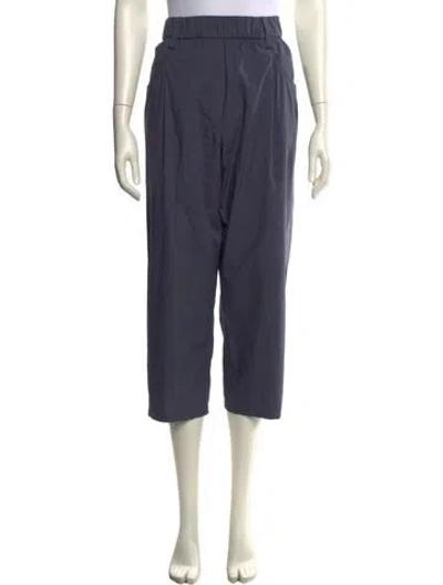 Pre-owned Brunello Cucinelli Wide Leg Pants In Blue