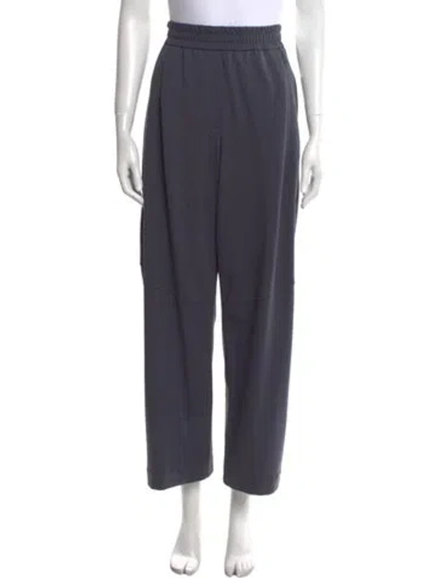 Pre-owned Brunello Cucinelli Wide Leg Pants In Blue