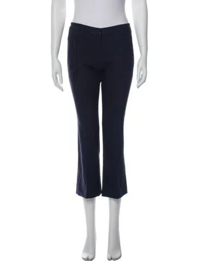 Pre-owned Brunello Cucinelli Wide Leg Pants In Blue