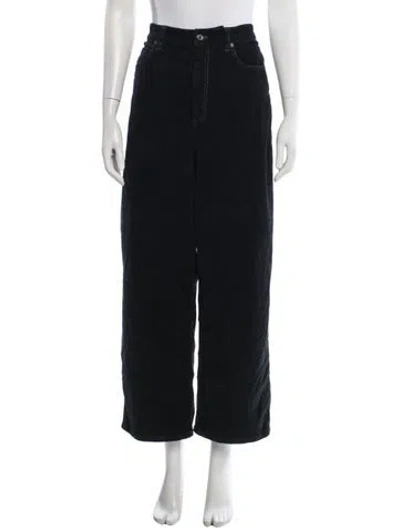 Pre-owned Brunello Cucinelli Wide Leg Pants In Blue