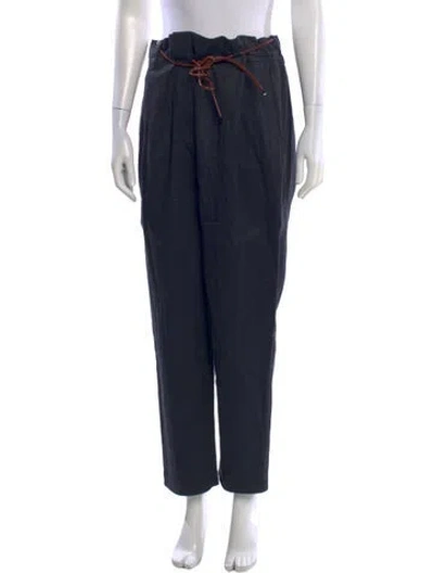 Pre-owned Brunello Cucinelli Wide Leg Pants In Blue
