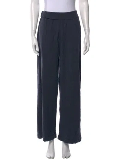 Pre-owned Brunello Cucinelli Wide Leg Pants In Blue
