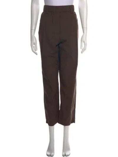 Pre-owned Brunello Cucinelli Wide Leg Pants In Brown