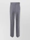 Brunello Cucinelli Wool Trousers In Gray