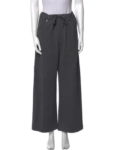 Pre-owned Brunello Cucinelli Wide Leg Pants In Gray