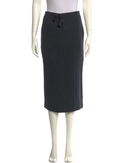 Pre-owned Brunello Cucinelli Wide Leg Pants In Gray