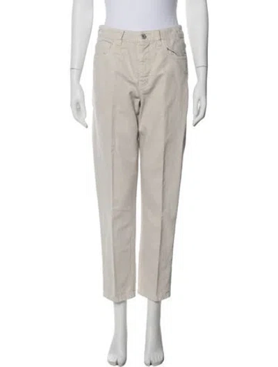 Pre-owned Brunello Cucinelli Wide Leg Pants In Gray