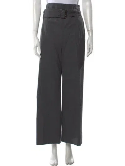 Pre-owned Brunello Cucinelli Wide Leg Pants In Gray